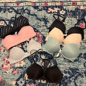Victorias secret pink bras (7)